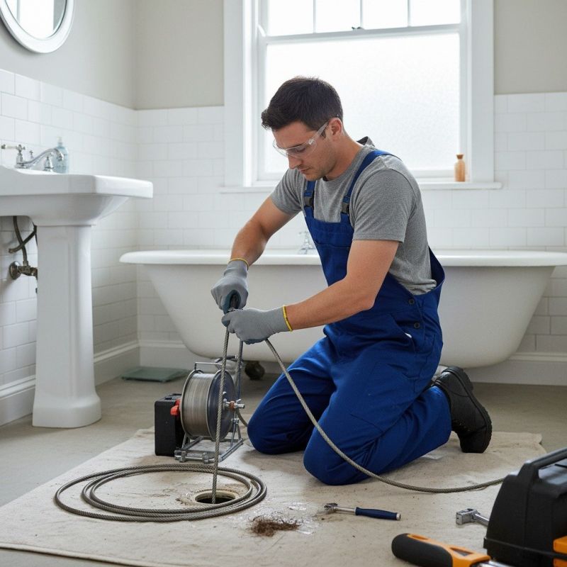 Bathroom Drain Installation