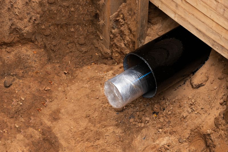 Main Water Line Installation detail