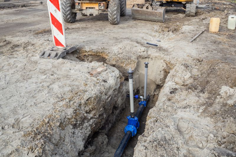 Water Line Installation detail