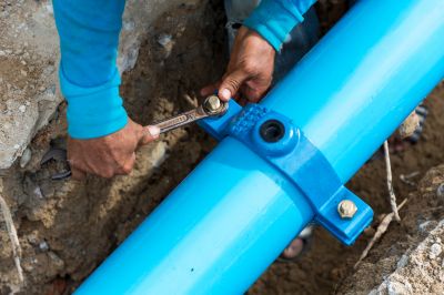 Water Line Repair detail